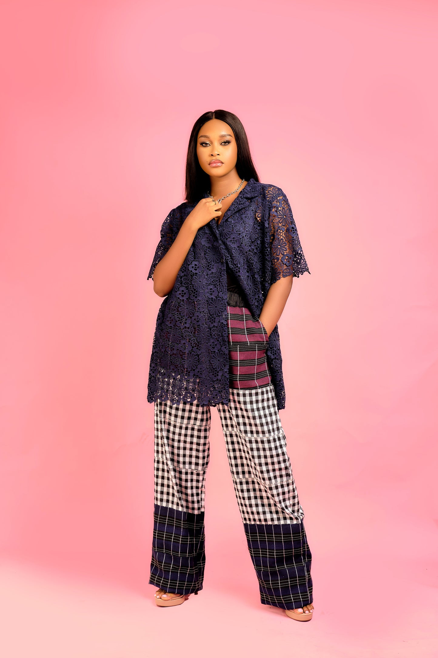 Bisi Aso oke Pants