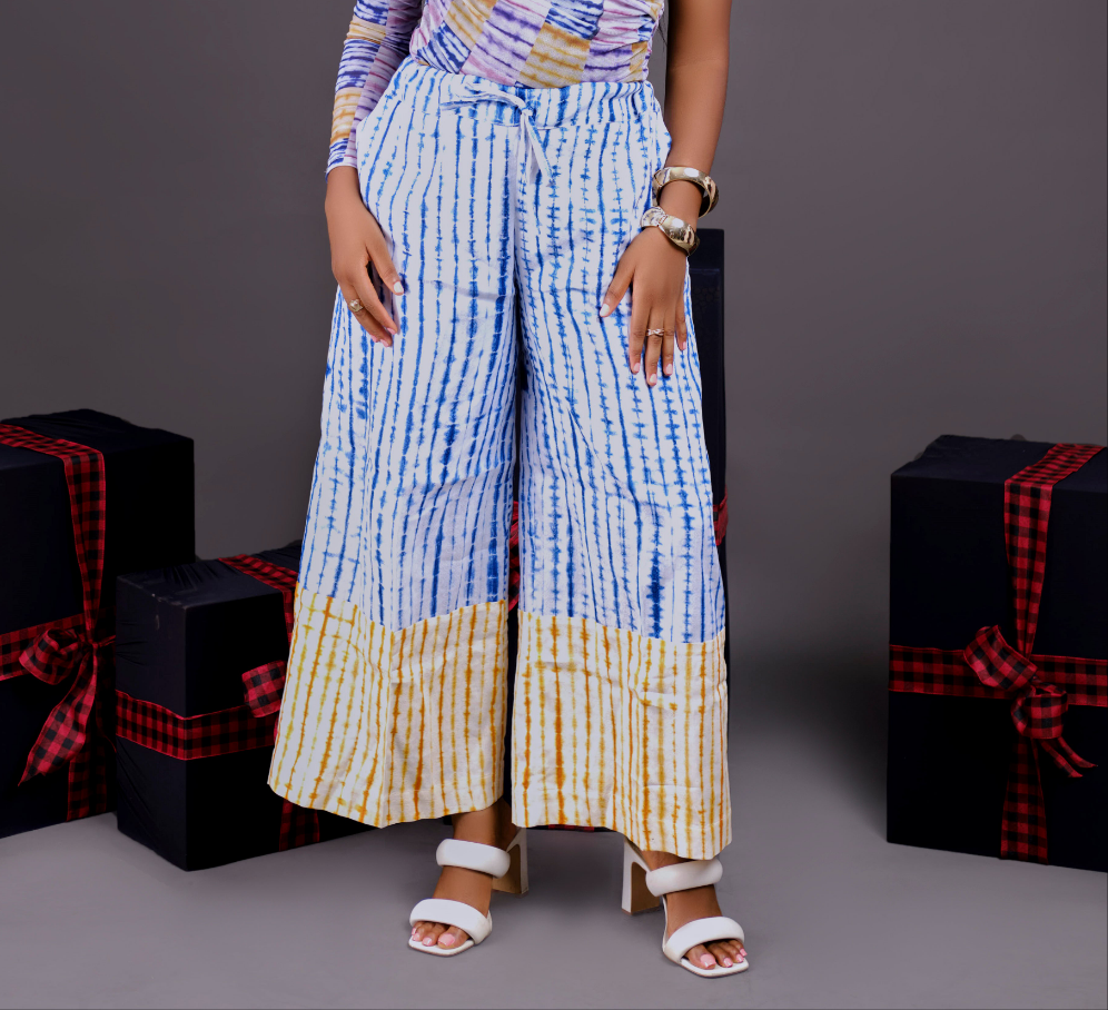 Joselyn Adire cropped Pants
