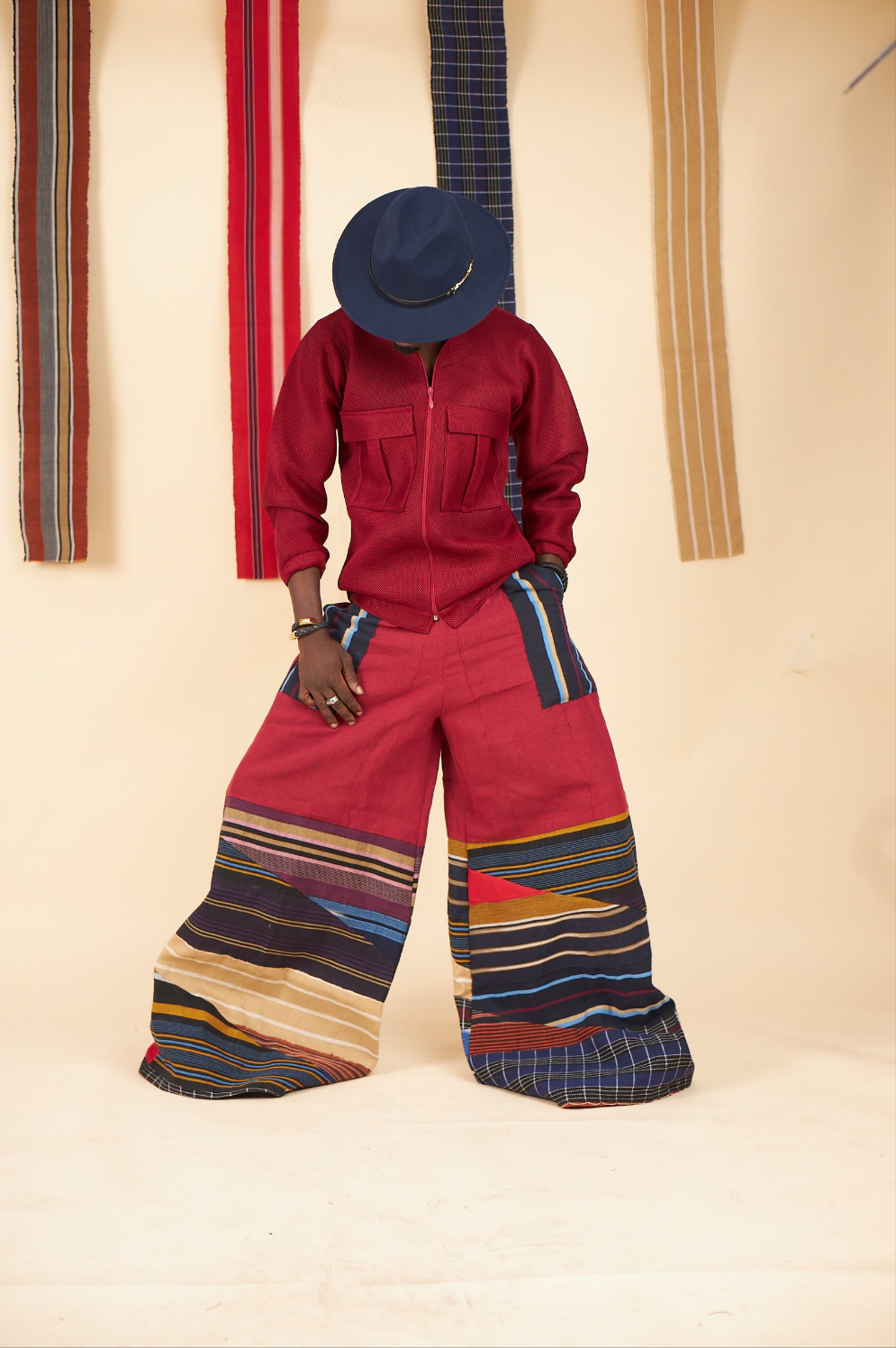 Adegoke Aso oke Pants (Male Version)