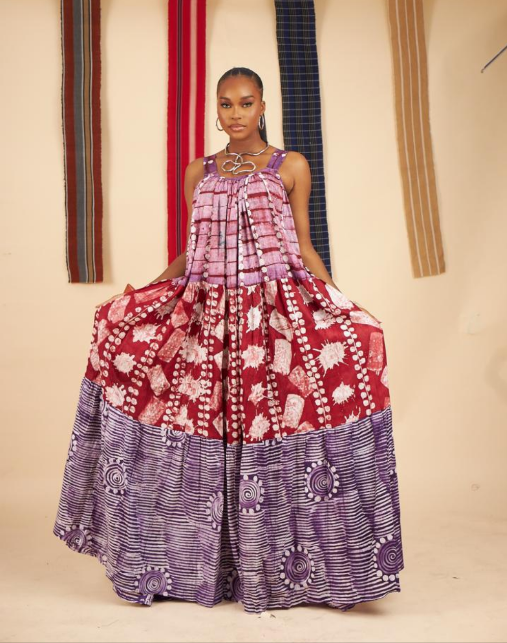 Bibi Adire Maxi Dress