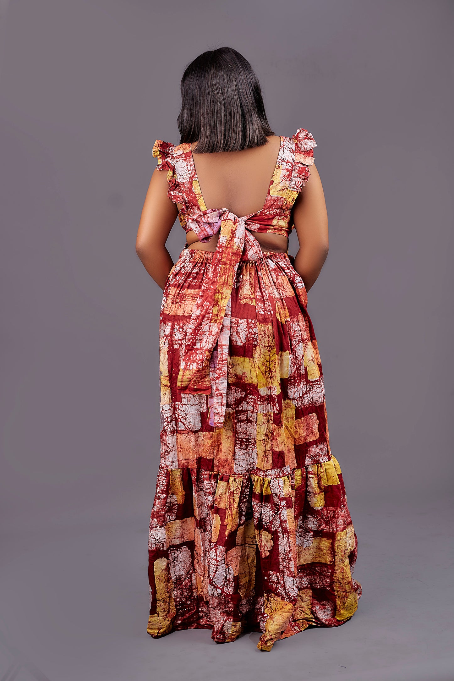 Thelma Adire Dress