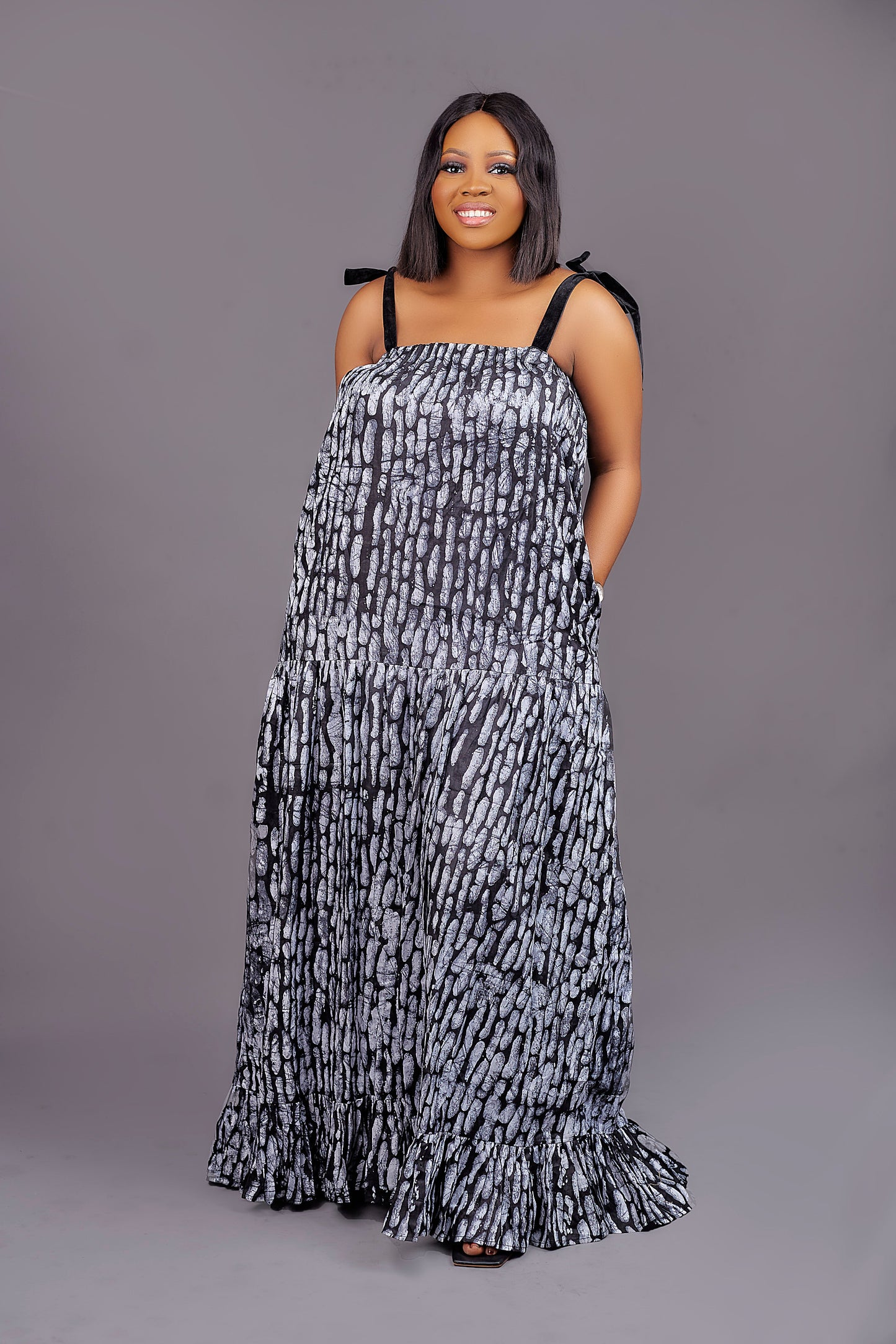Teresa Adire tube dress