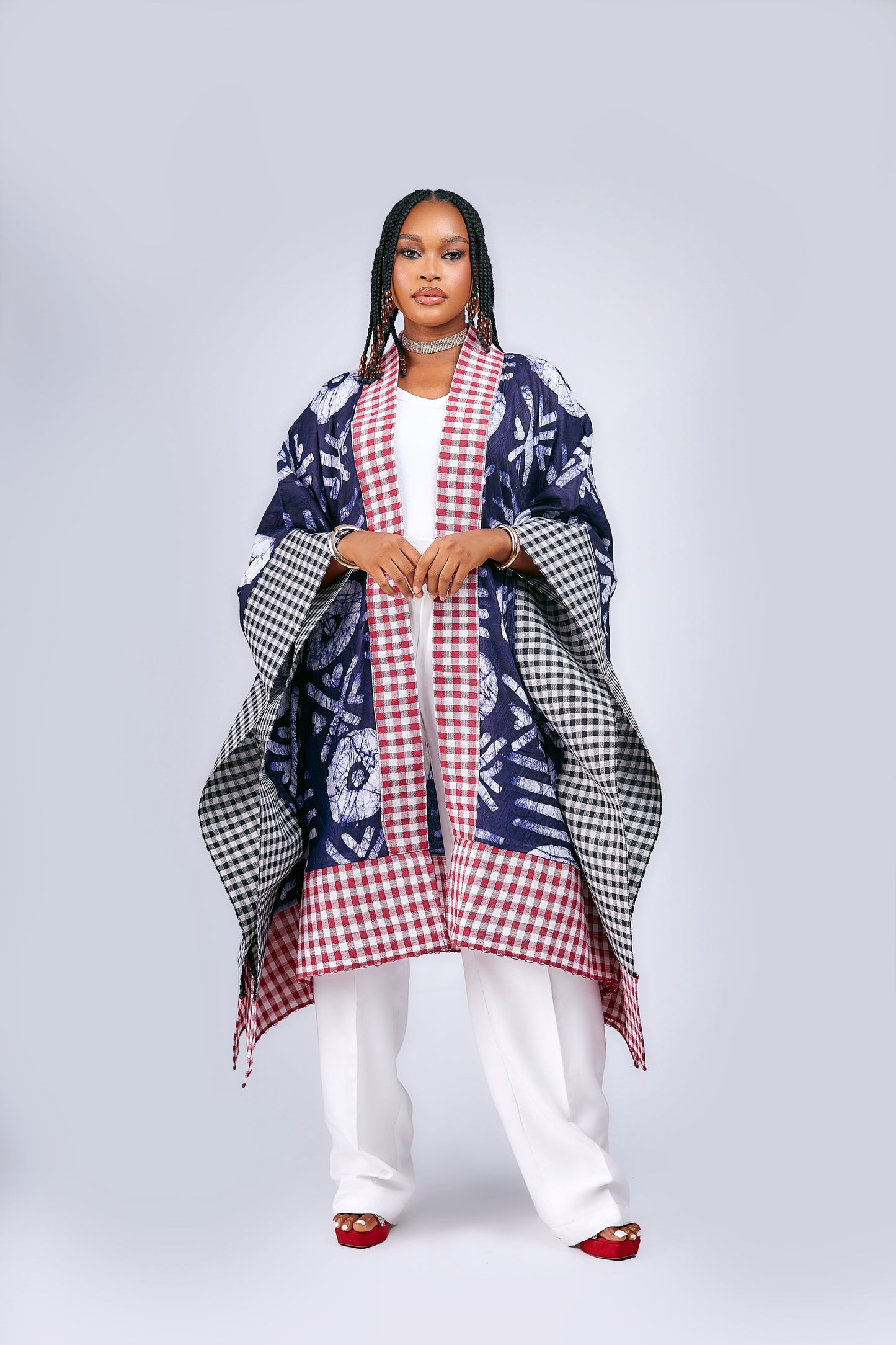 Araoluwapo Aso oke cape (series 2)