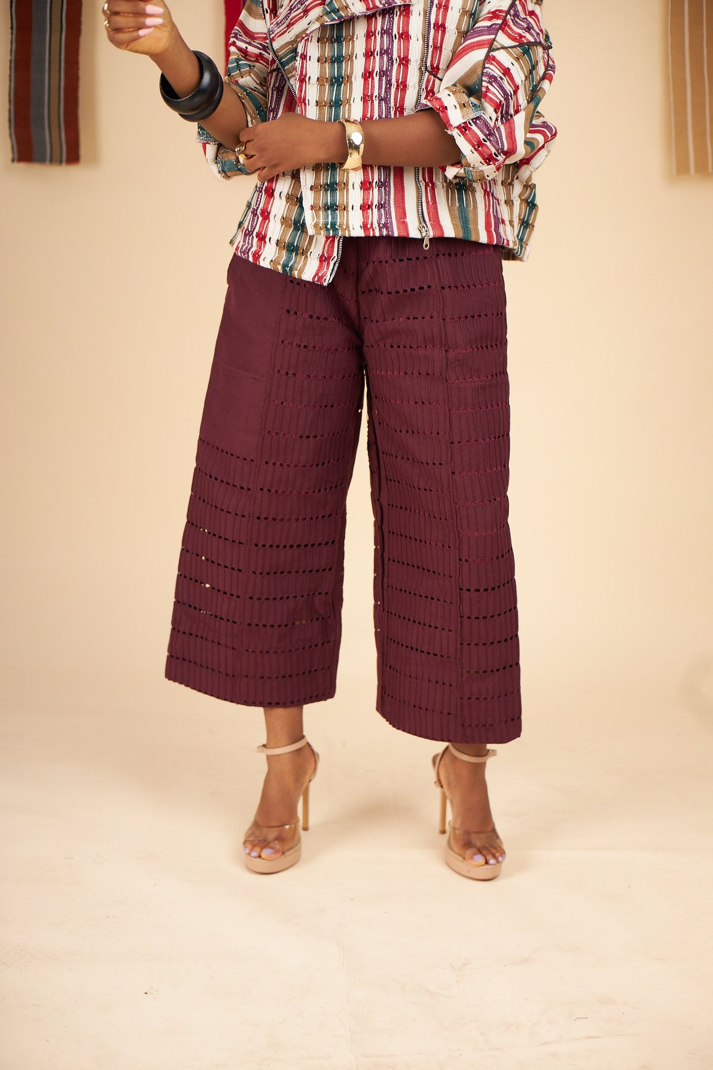 Adeoba Aso Oke Pants
