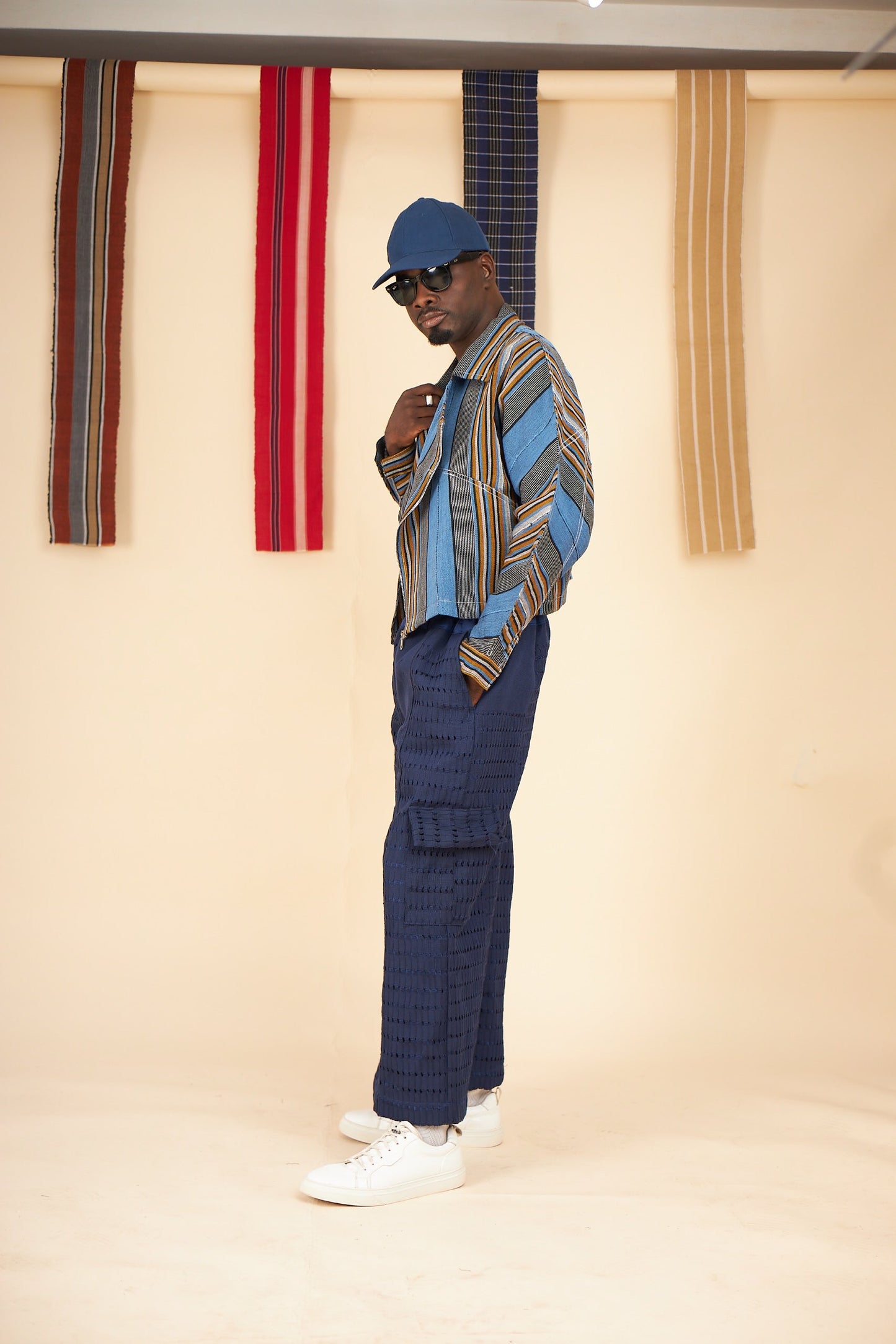 Adeori Cropped Trench Jacket (Male version)