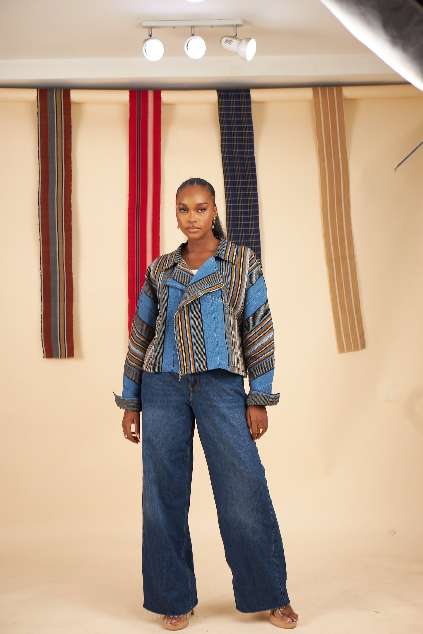 Adeori Cropped Trench Jacket