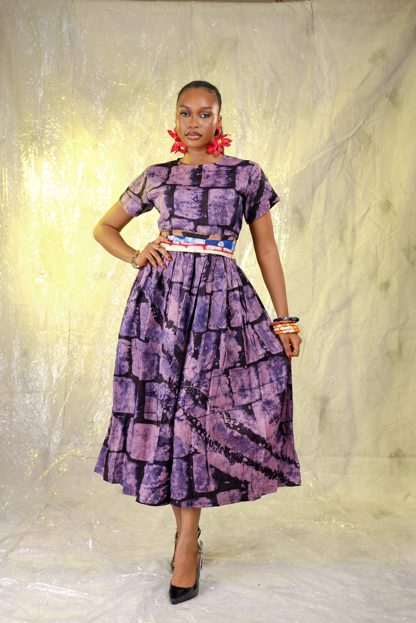 Ezinne Adire Dress