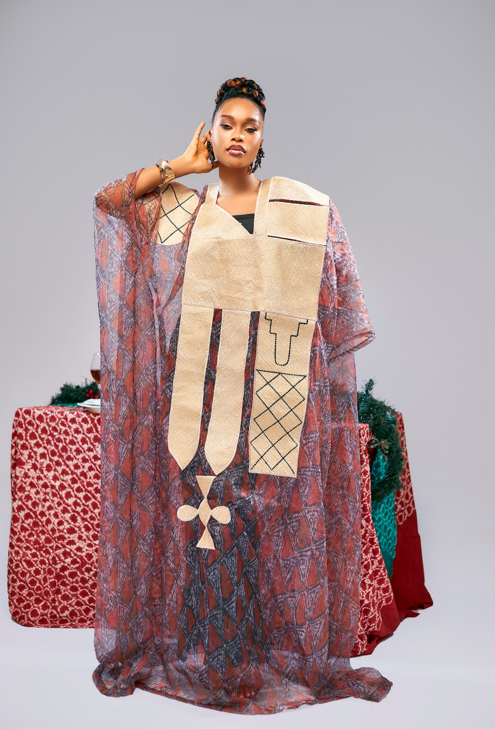 Miriam embroidered boubou