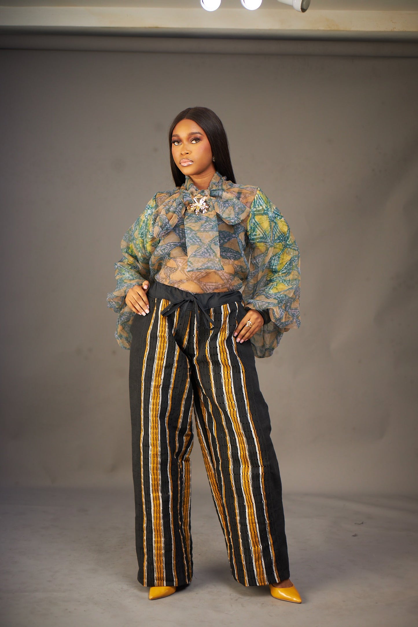 Omoniyi Aso Oke  Pants