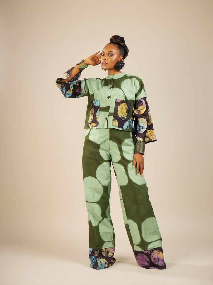 Isabel Adire pants set