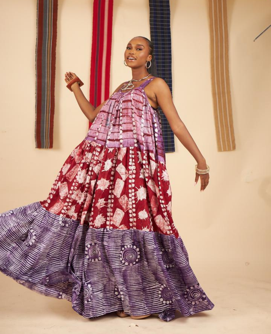 Bibi Adire Maxi Dress