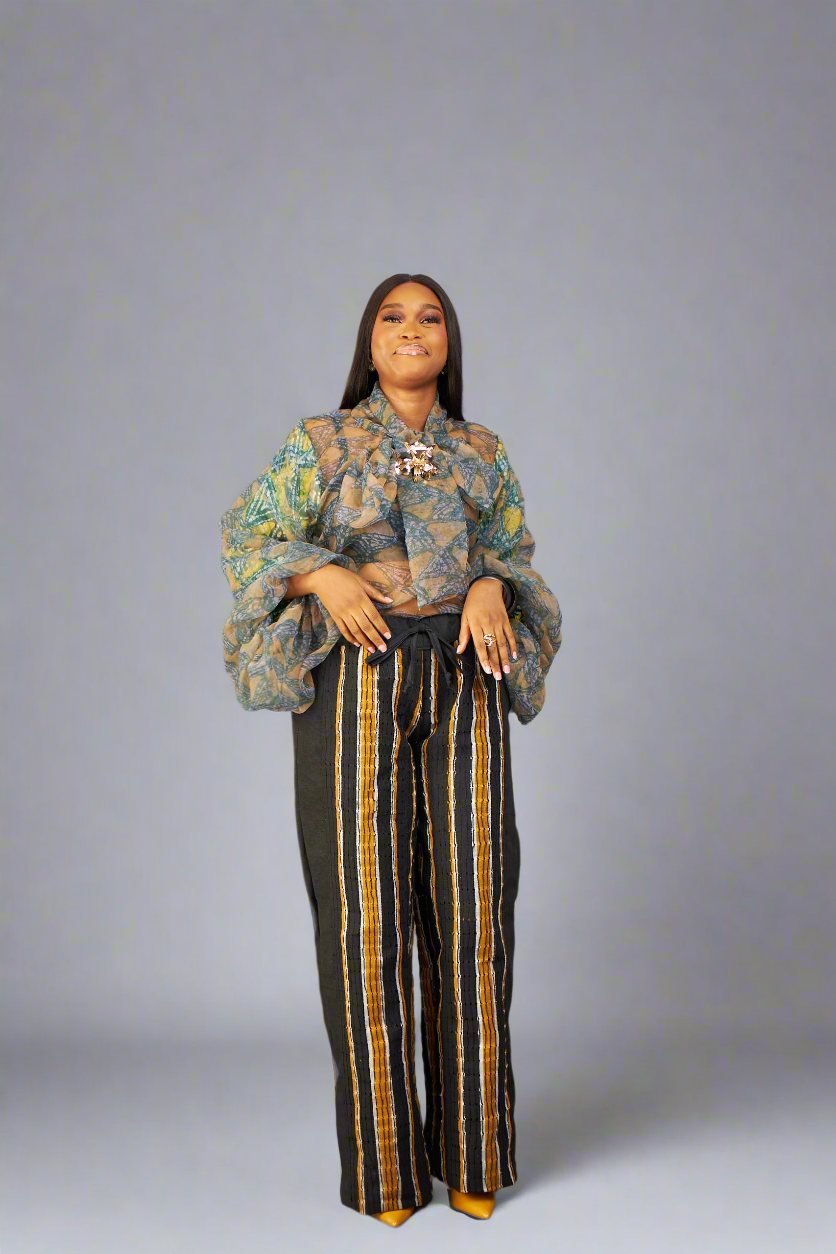 Omoniyi Aso Oke  Pants