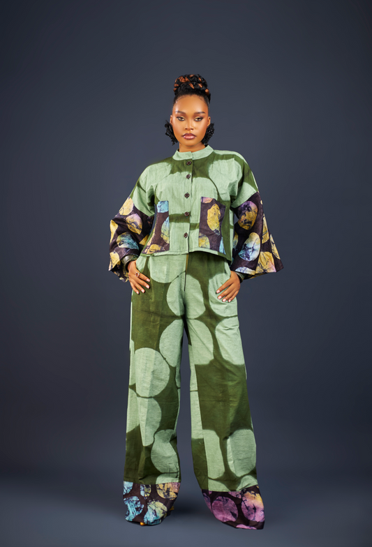 Isabel Adire pants set