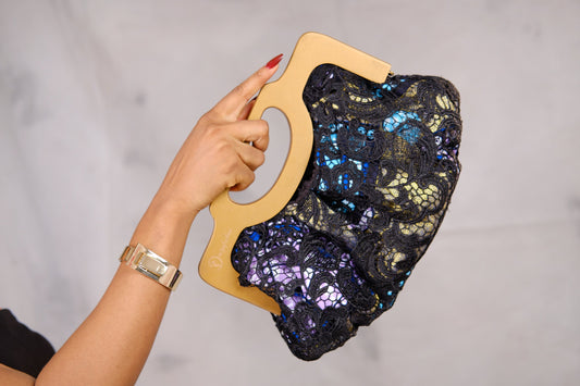 Tolu Lace Clutch bag