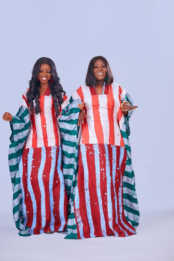 Zola adire patchwork Boubou