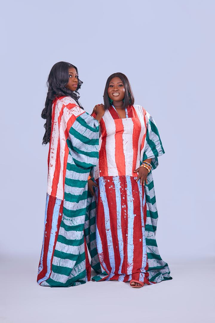 Zola adire patchwork Boubou