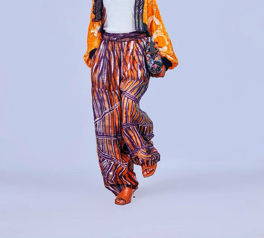 Lola adire cullotte pants